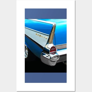 1957 Chevy Bel Air Posters and Art